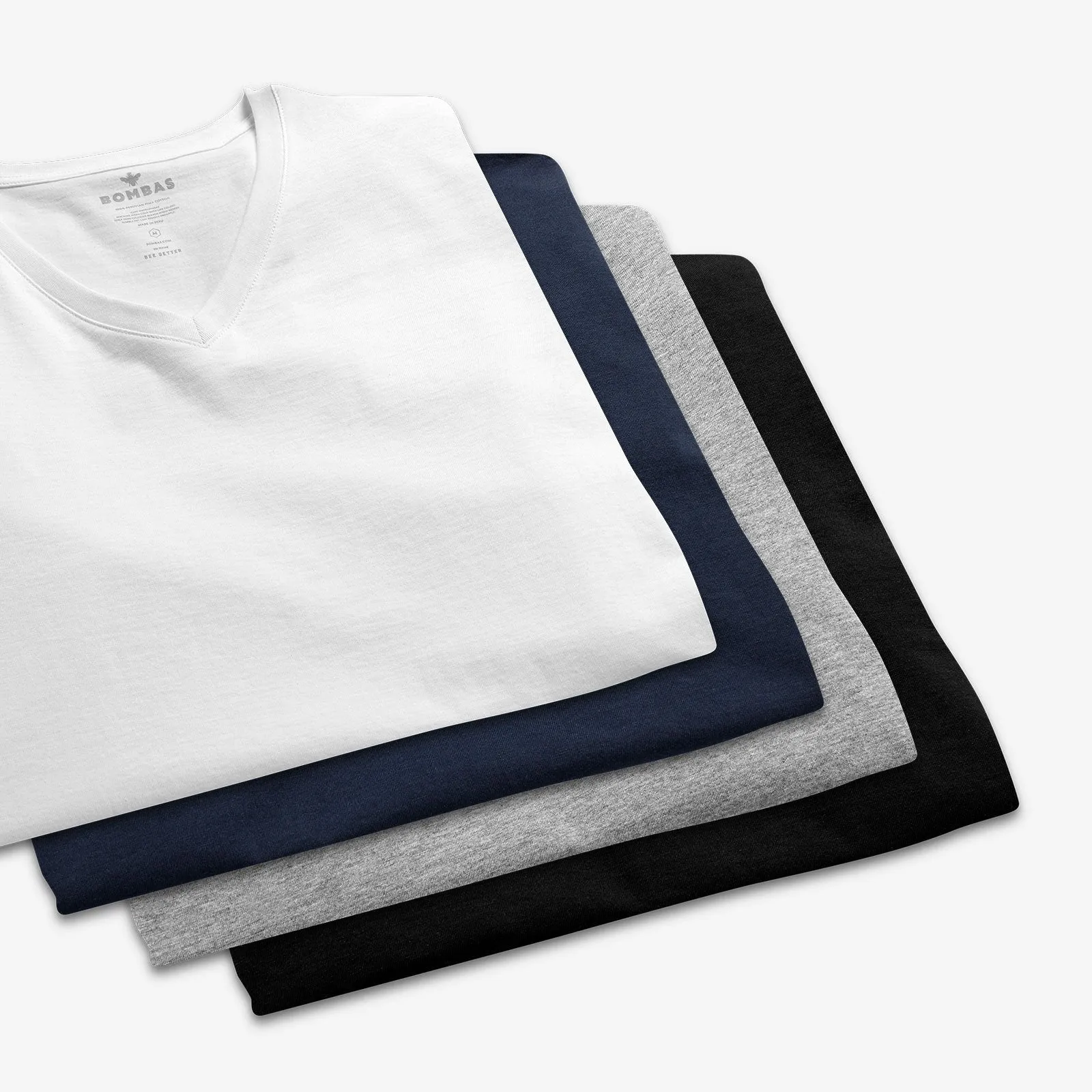Men's Pima Cotton V-Neck T-Shirt 3-Pack