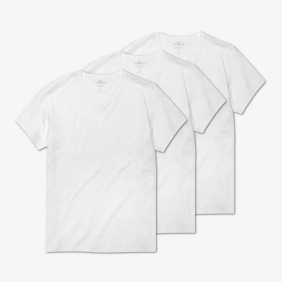 Men's Pima Cotton V-Neck T-Shirt 3-Pack