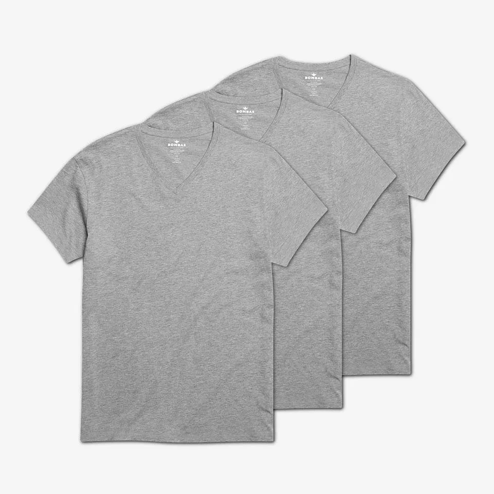 Men's Pima Cotton V-Neck T-Shirt 3-Pack