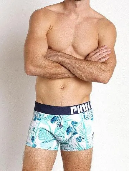 Men's Pink Hero Printed Boxer Brief
