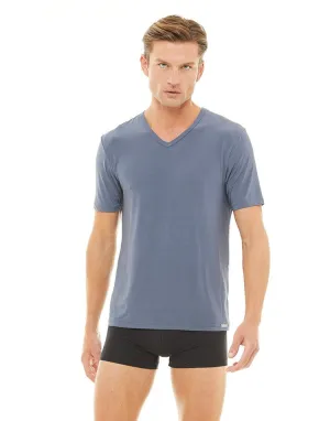 Men's Polyamide V-neck Top