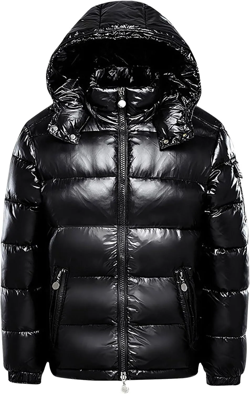 Men's Puffer Jacket Winter Parka jacket Warm Thicken Ski Coat Water-Resistant Insulated Padded Puffy Coats