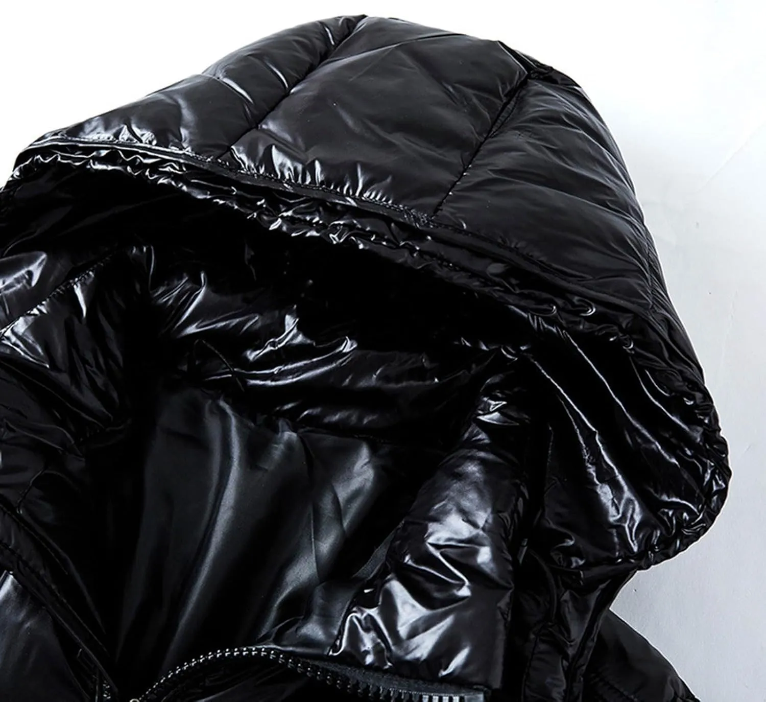 Men's Puffer Jacket Winter Parka jacket Warm Thicken Ski Coat Water-Resistant Insulated Padded Puffy Coats