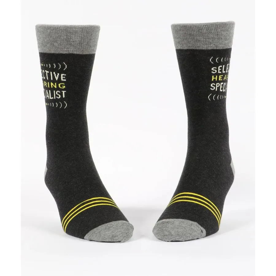 Men's Socks - Selective Hearing Specialist
