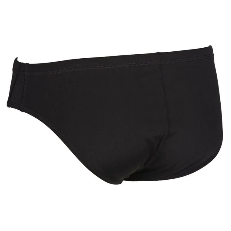 MEN'S SOLID BRIEF - BLACK