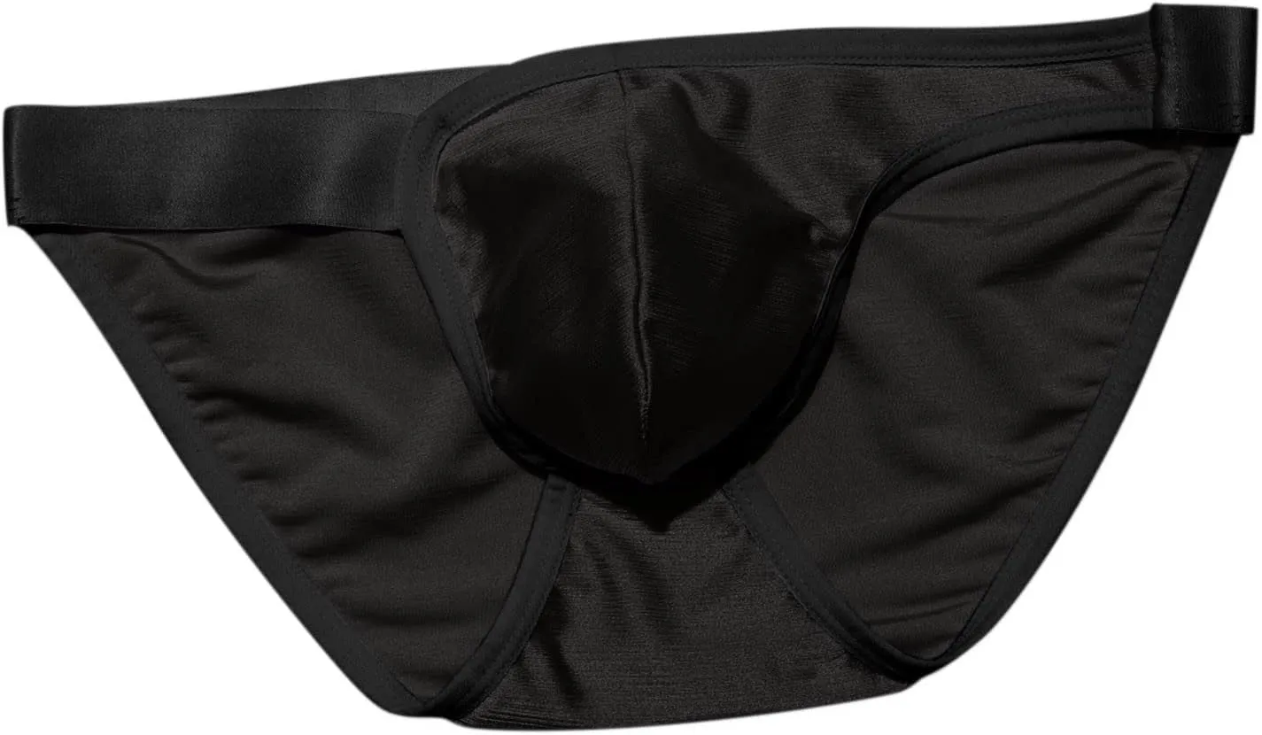 Mens Stretch Bikini Soft Breathable Briefs G-String Thongs Underwear Sexy Comfortable Panties