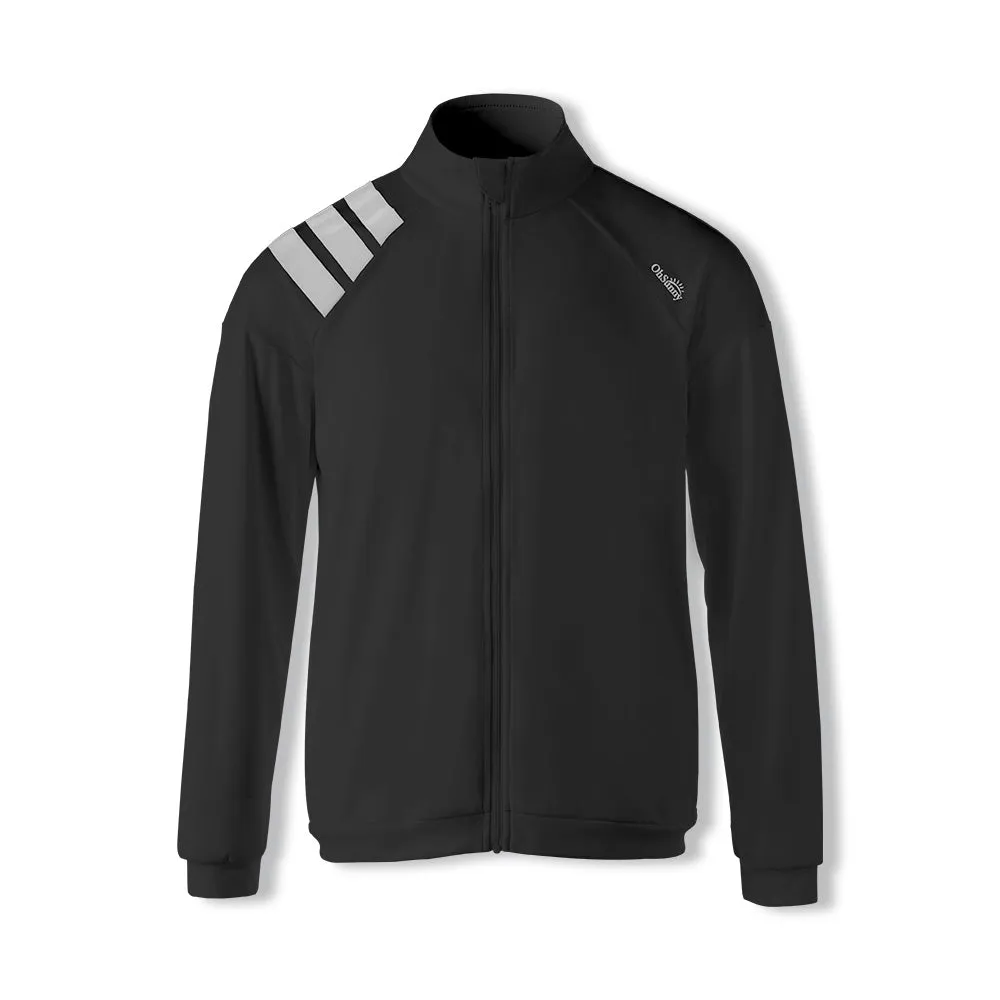 Men's Sun Protection Zip-Up Jacket Thin Stripe UPF50 