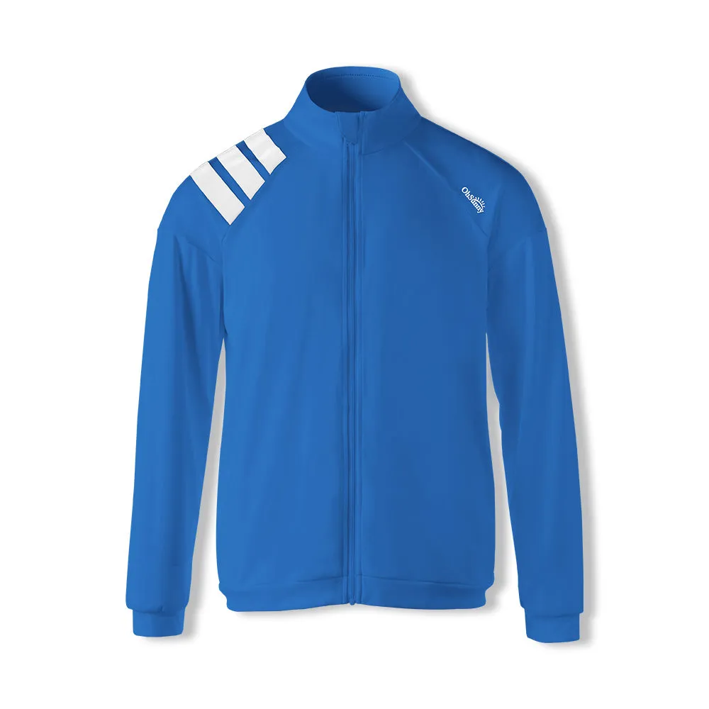 Men's Sun Protection Zip-Up Jacket Thin Stripe UPF50 
