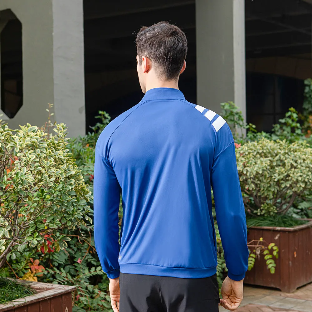 Men's Sun Protection Zip-Up Jacket Thin Stripe UPF50 