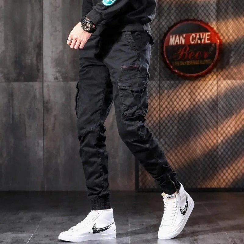 Men's Tactical Slim Fit Cargo Joggers