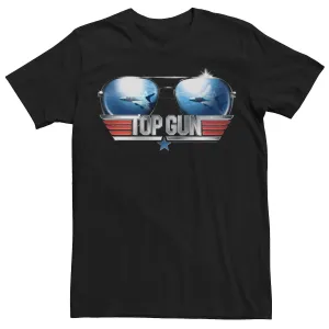 Men's Top Gun Aviator Sunglasses, Licensed Character Reflective T-Shirt