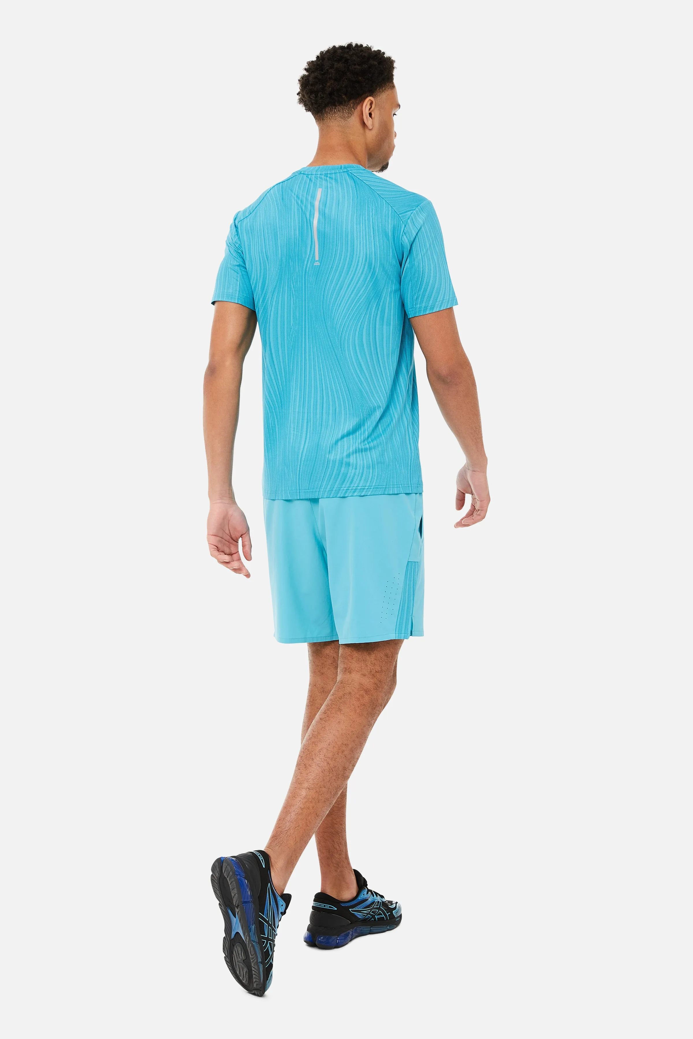 Men's Trailberg Vertex Scuba Blue T Shirt