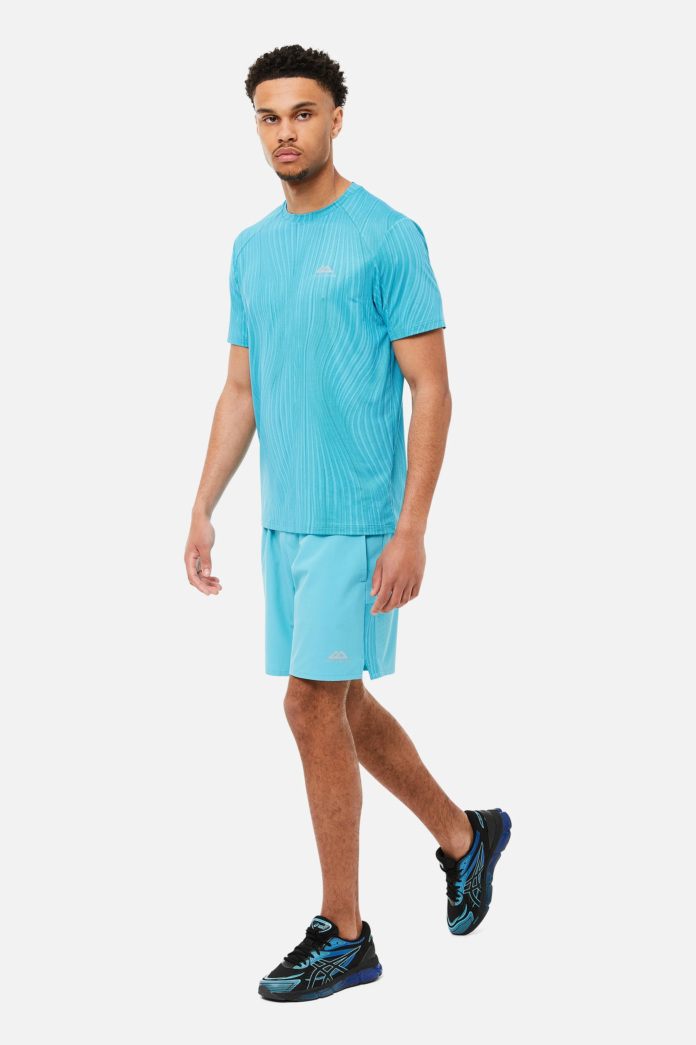 Men's Trailberg Vertex Scuba Blue T Shirt