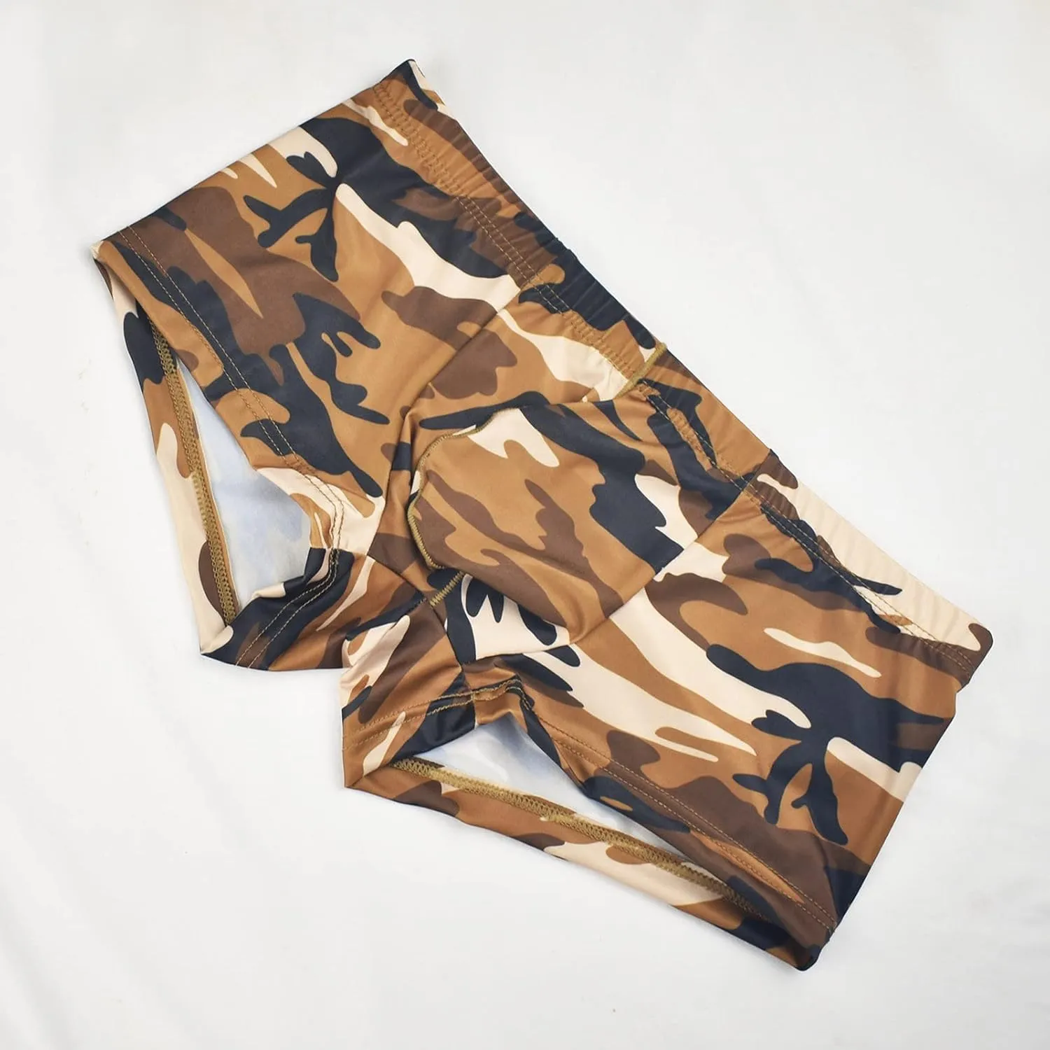 Men's Underwear Boxer Brief Sexy Cotton Breathable Low Waisted Underwear Printed Stretch Comfortable Cool Pouch Soft Trunks