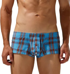 Men's Underwear Low Rise Sexy Lingerie Singlet Borat Style Underpants Panties Athletic Boxer Brief Thong