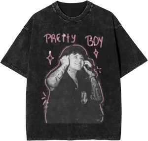Mens Vintage Oversized T Shirts Short Sleeve Shirt for Men Tee Shirt Tops