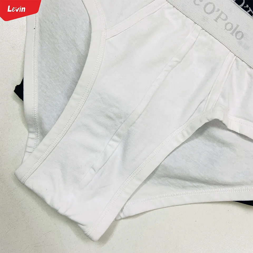 Mens Waistband Mid Rise Cotton Brief