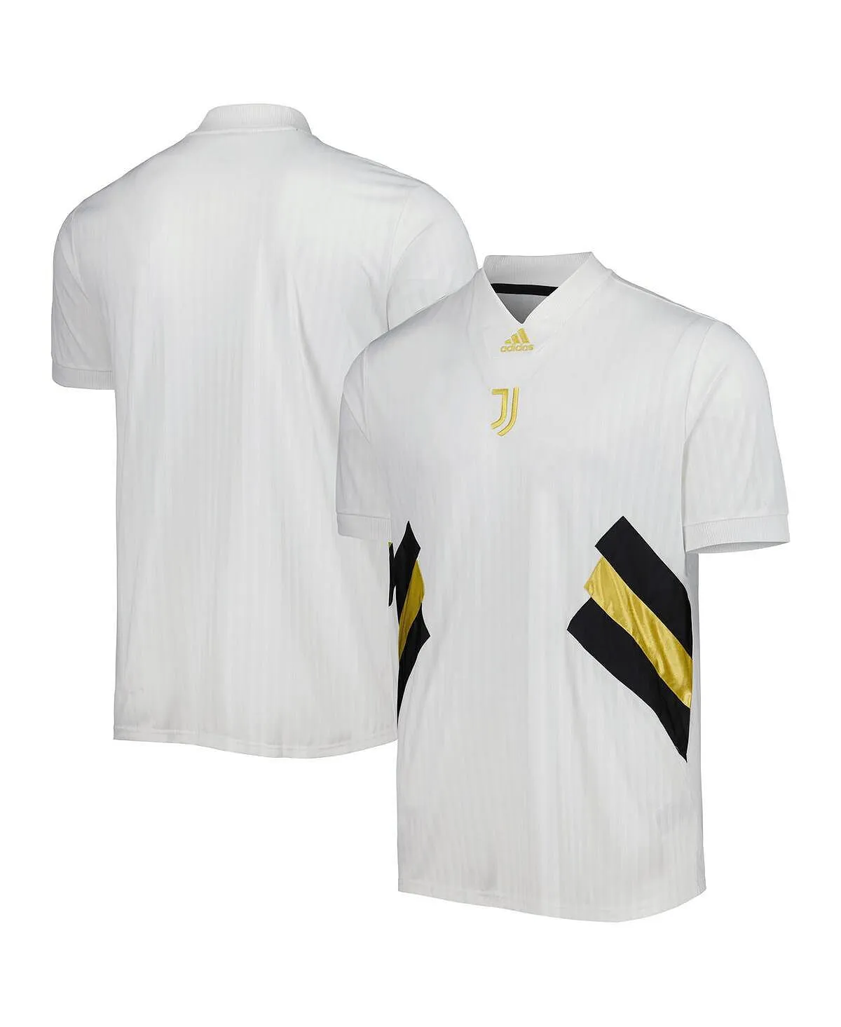 Men's white Juventus football T-shirt adidas