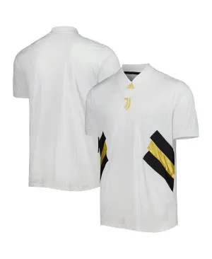 Men's white Juventus football T-shirt adidas
