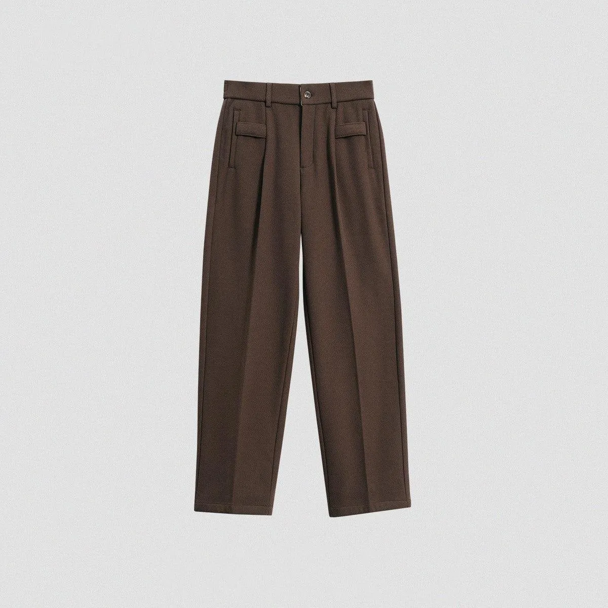 Men's Woollen Trousers Men's Loose Straight