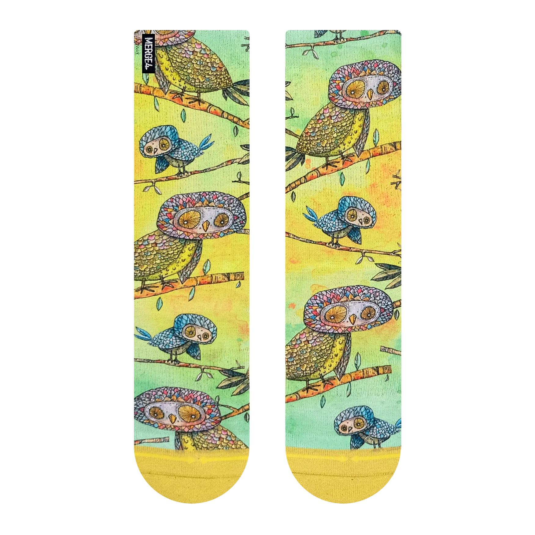 Merge4 - Otis Owls Crew Sock