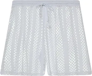 Mesh Long Leg Trunks for Men Breathable Quick Dry Swimwear Mens Sheer Sexy Boxer Briefs Underwear