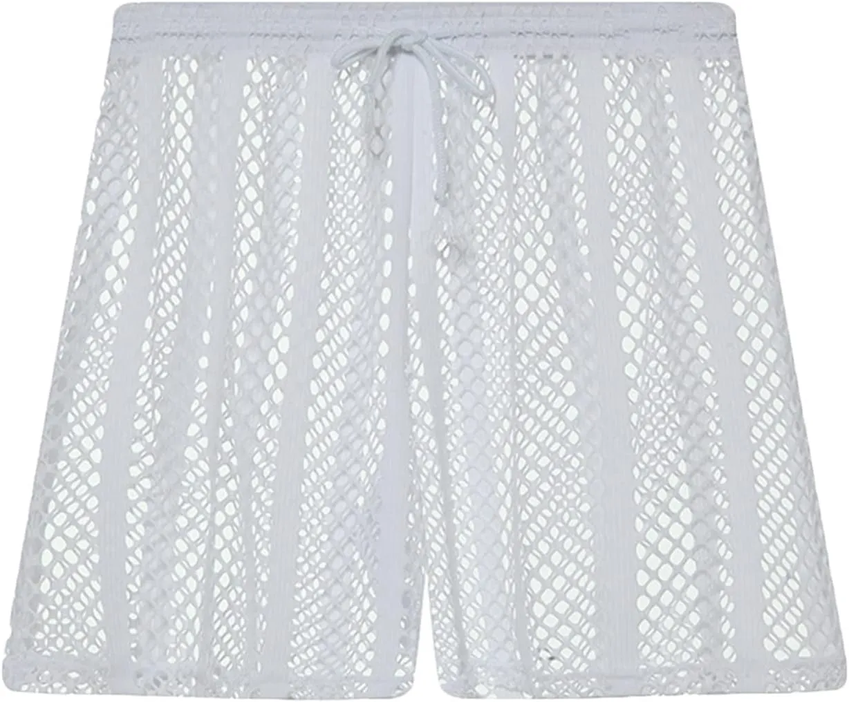 Mesh Long Leg Trunks for Men Breathable Quick Dry Swimwear Mens Sheer Sexy Boxer Briefs Underwear