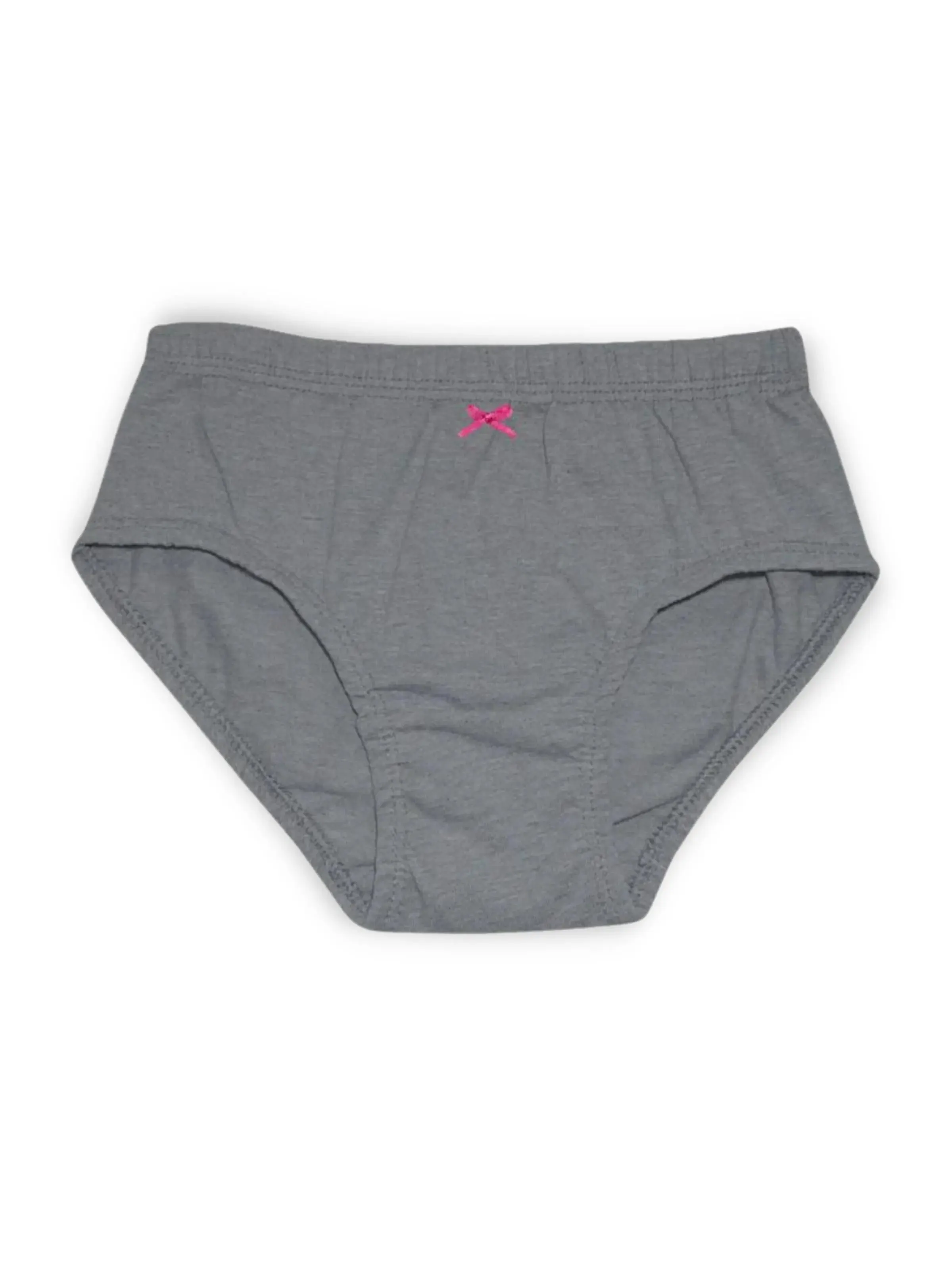 Mid Waist Printed & Solid Grey Panties | Cotton Hipster