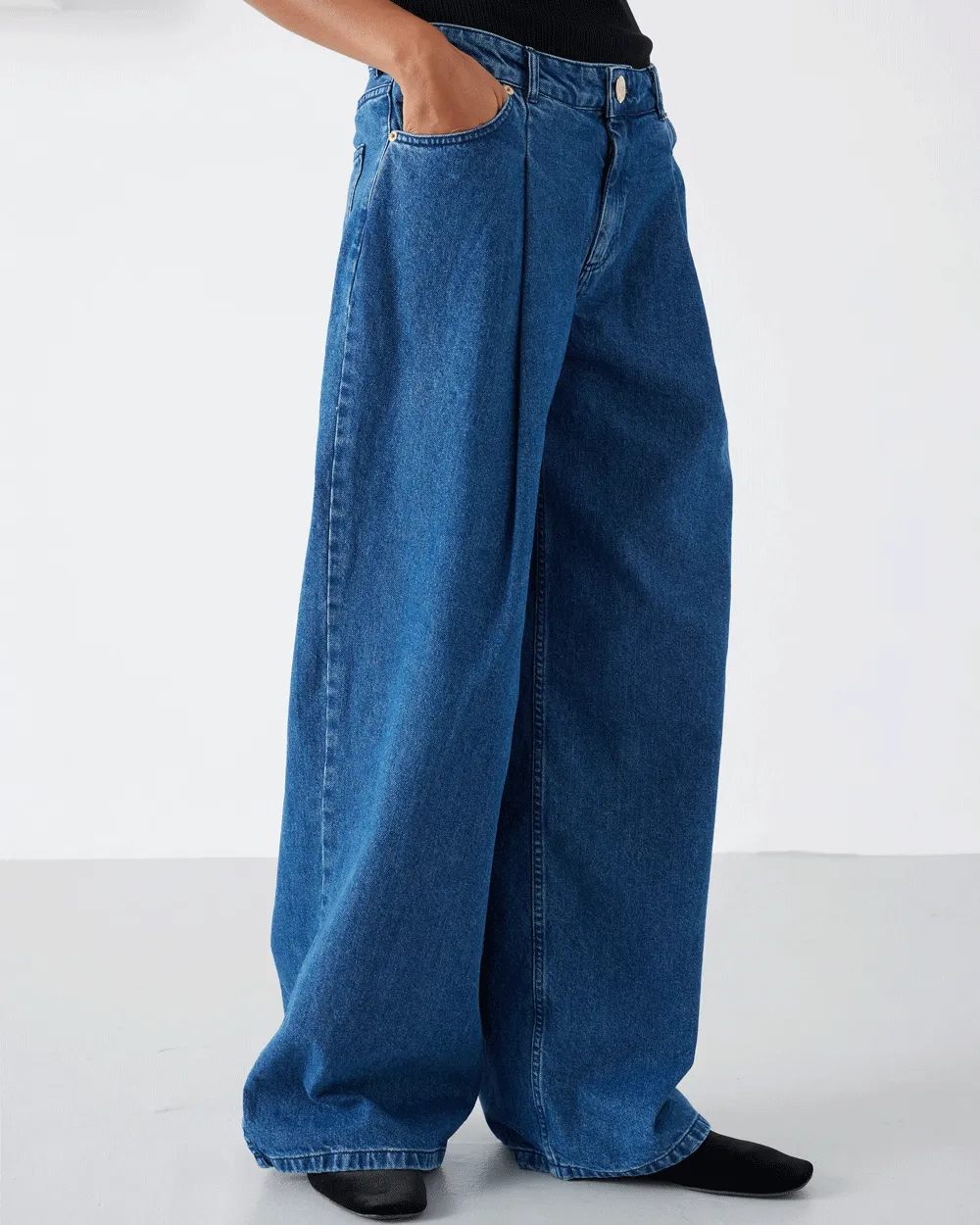 Mid Wash Blue Carrie Jeans