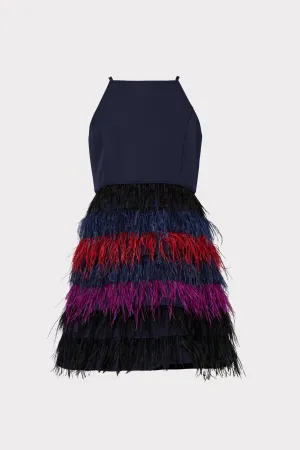 Milly Minis Feather Cady Dress