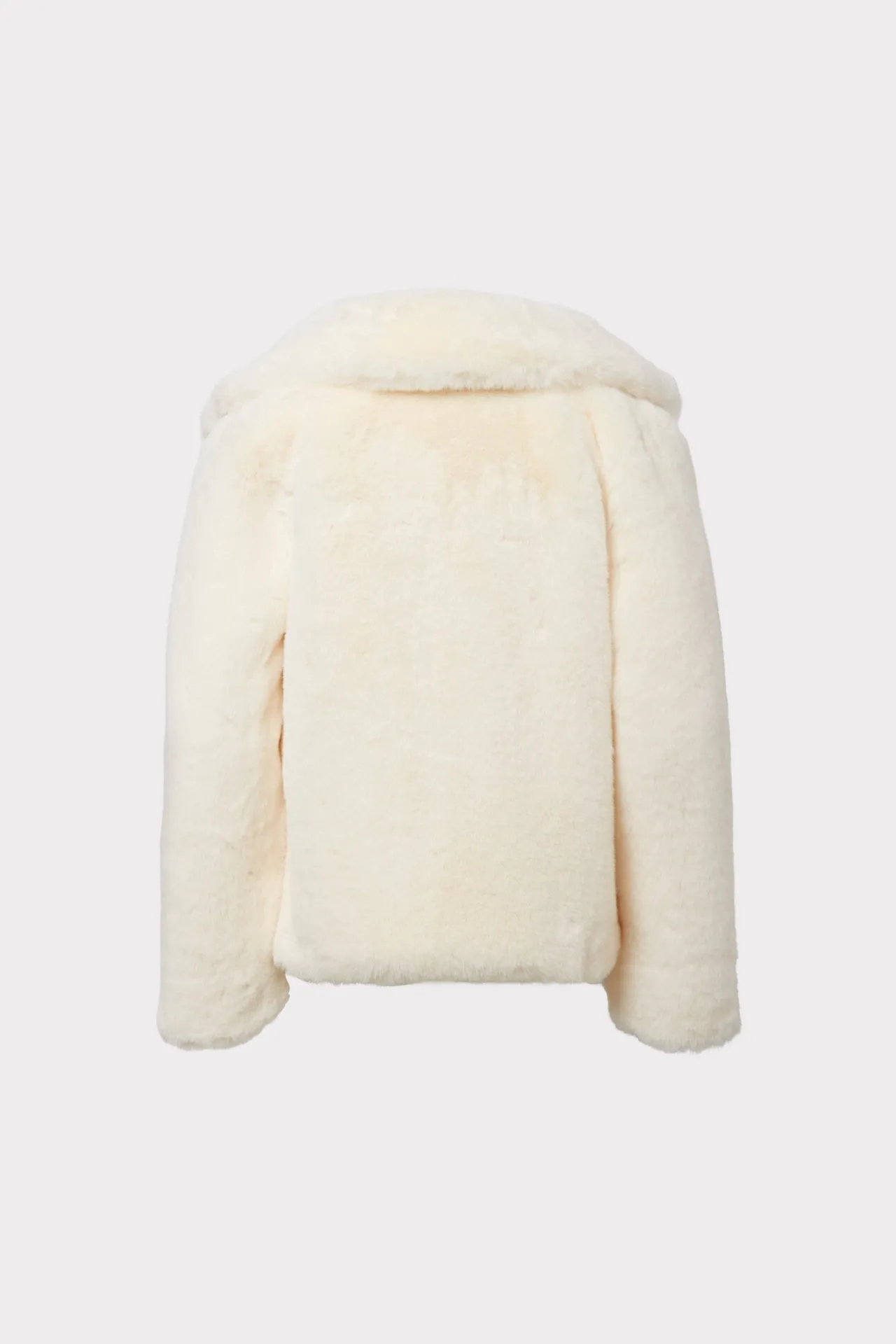 Milly Minis Solid Faux Fur Jacket