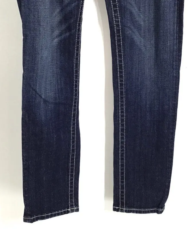 Miss Me Women's Blue Denim Skinny Jeans - Size 31