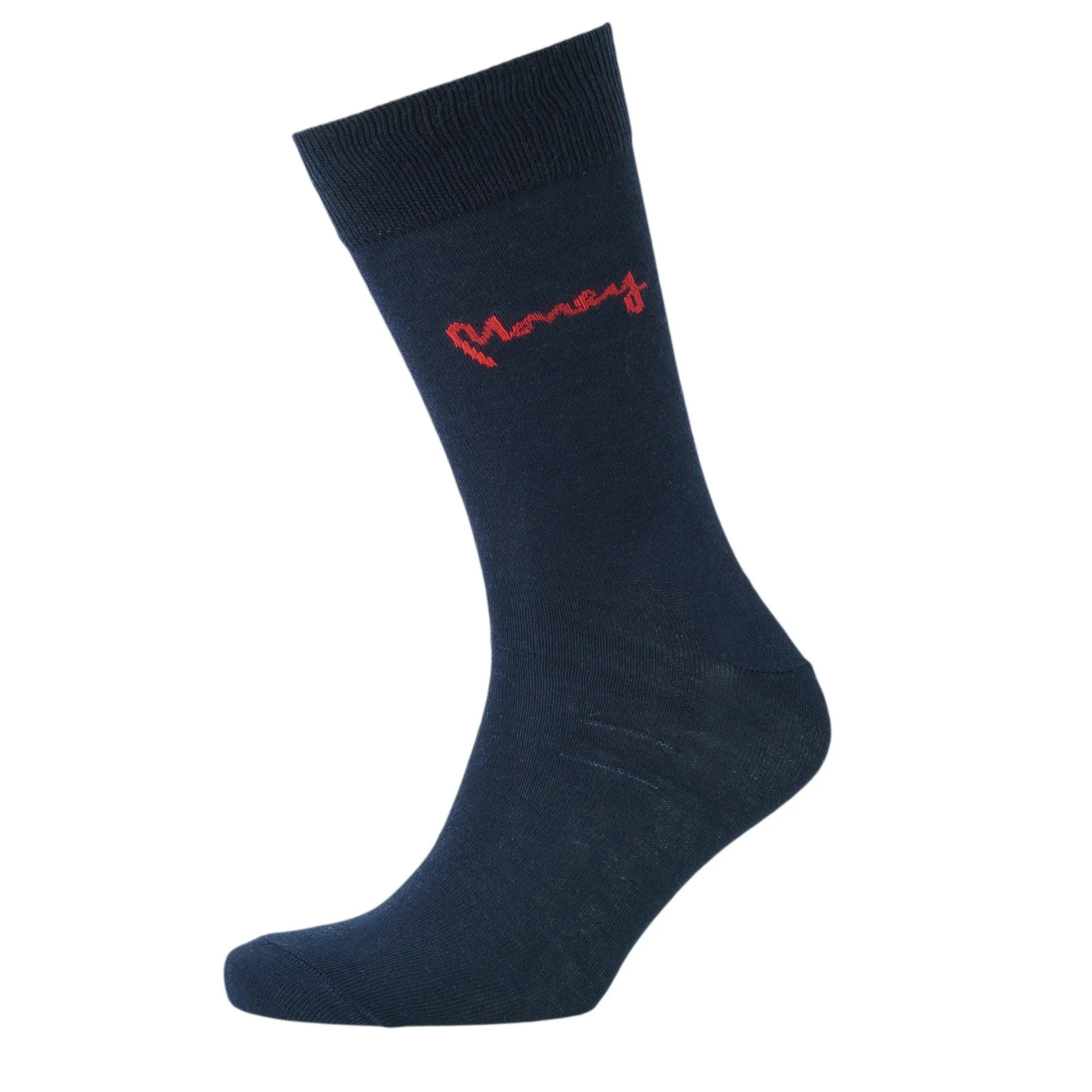 Money Mens Diamond Sig Socks 3pk - Lt Grey/Night Sky