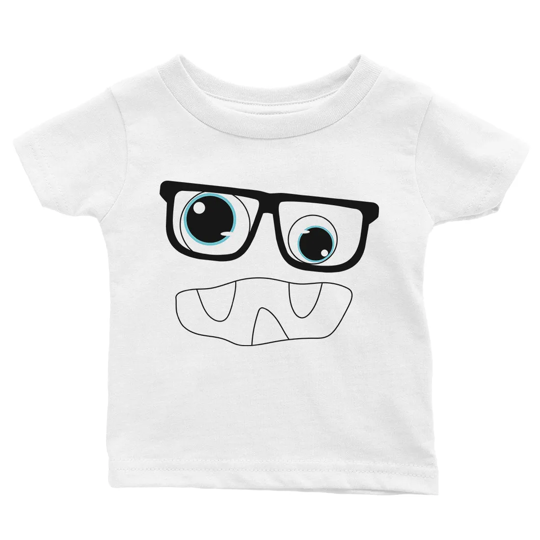 Monster With Glasses Baby Gift Tee