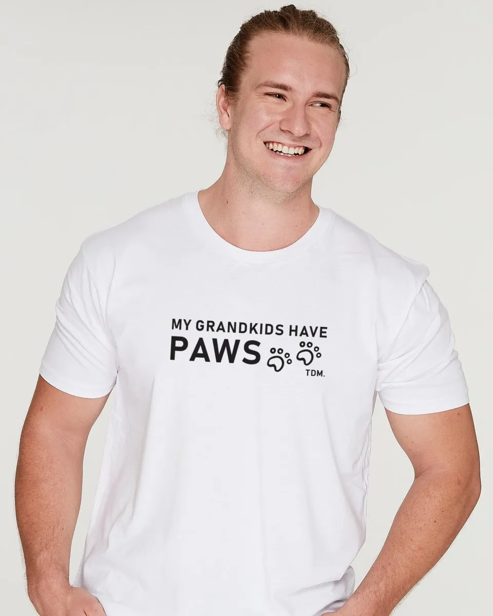 My Grandkids Have Paws: Men's T-Shirt