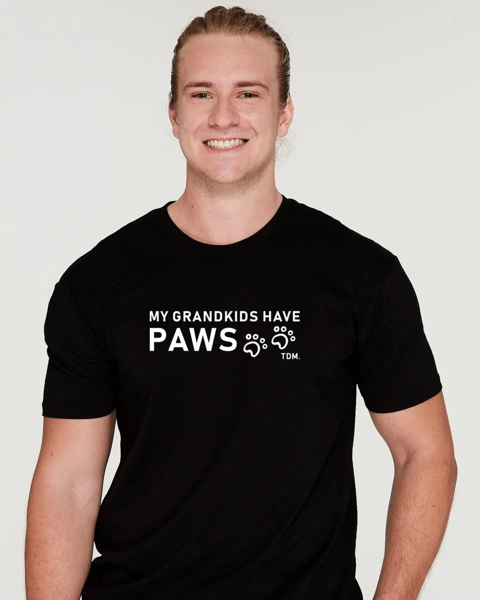 My Grandkids Have Paws: Men's T-Shirt