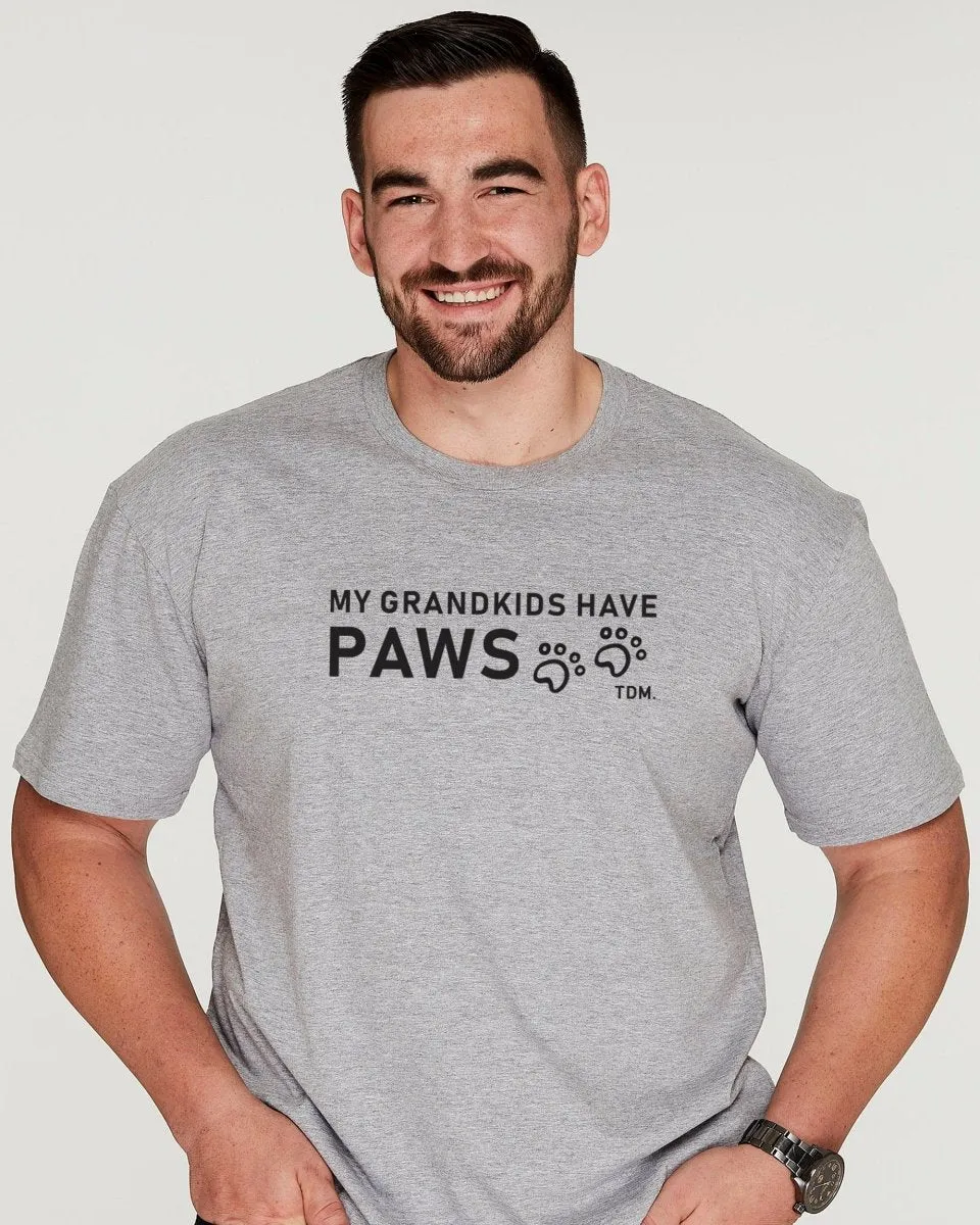 My Grandkids Have Paws: Men's T-Shirt