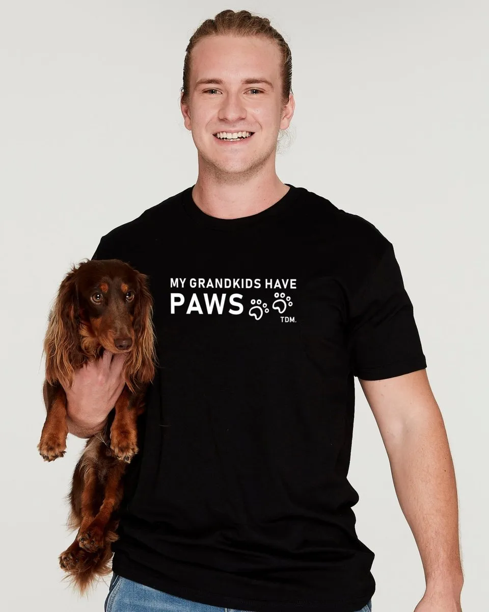 My Grandkids Have Paws: Men's T-Shirt