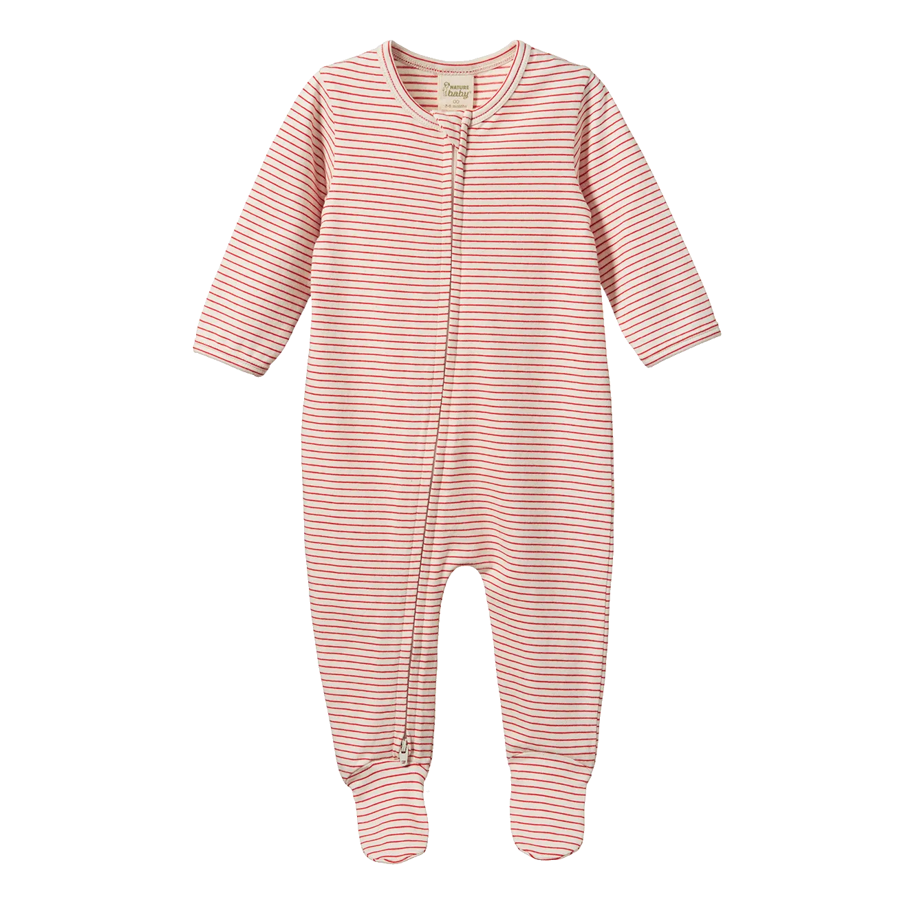 NATURE BABY - DREAMLANDS SUIT: RED PINSTRIPE