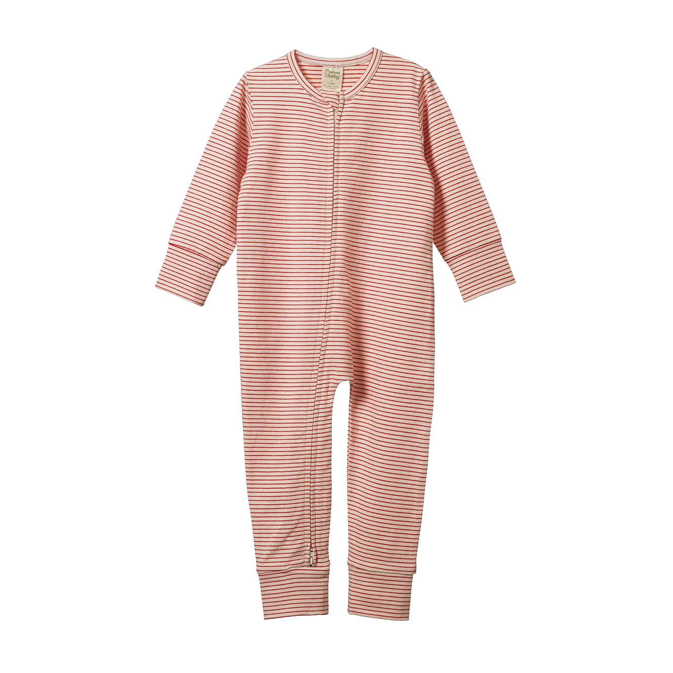 NATURE BABY - DREAMLANDS SUIT: RED PINSTRIPE