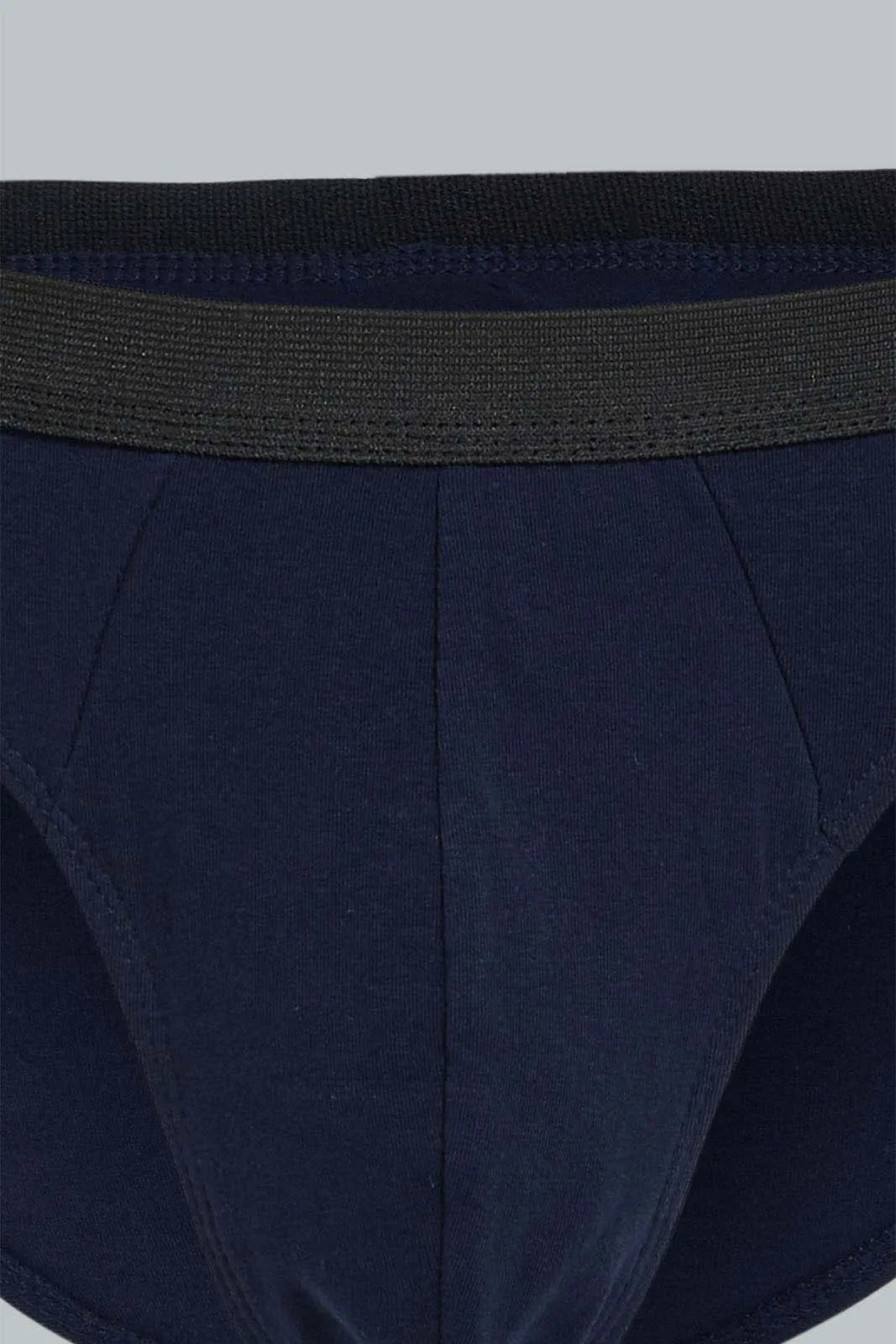 Navy & Grey Brief (Pack of 2)