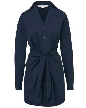 Navy Roanoke Shirtdress