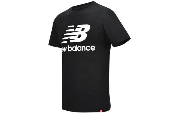 New Balance Cotton Leisure T-shirt Black