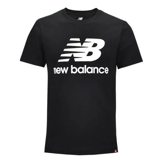 New Balance Cotton Leisure T-shirt Black