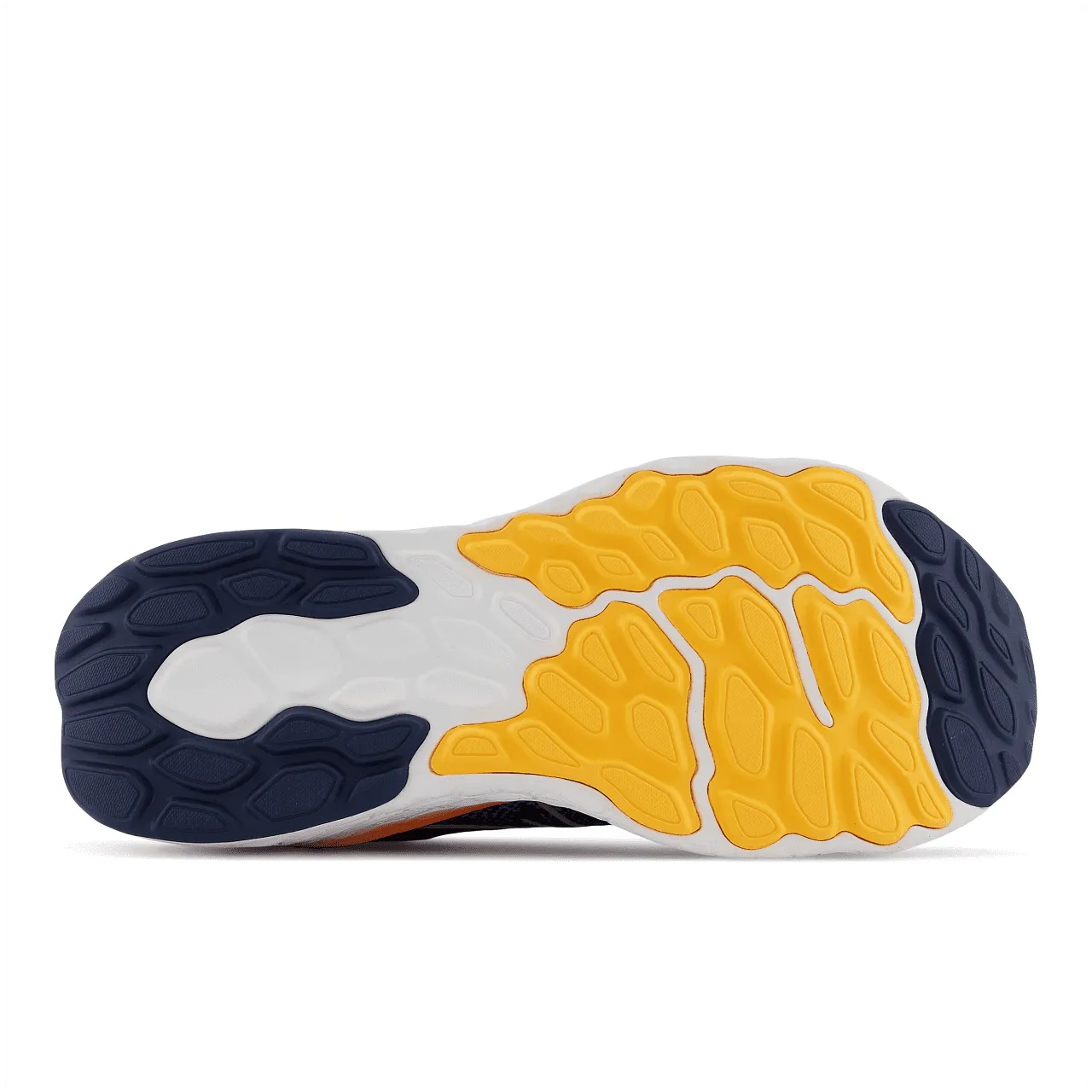 New Balance Fresh Foam X 1080 v12 Wide (Mens)- Eclipse with Vibrant Orange and Spring Tide