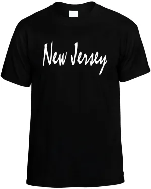 New Jersey Unisex T-Shirt Novelty Graphic Tee Shirt