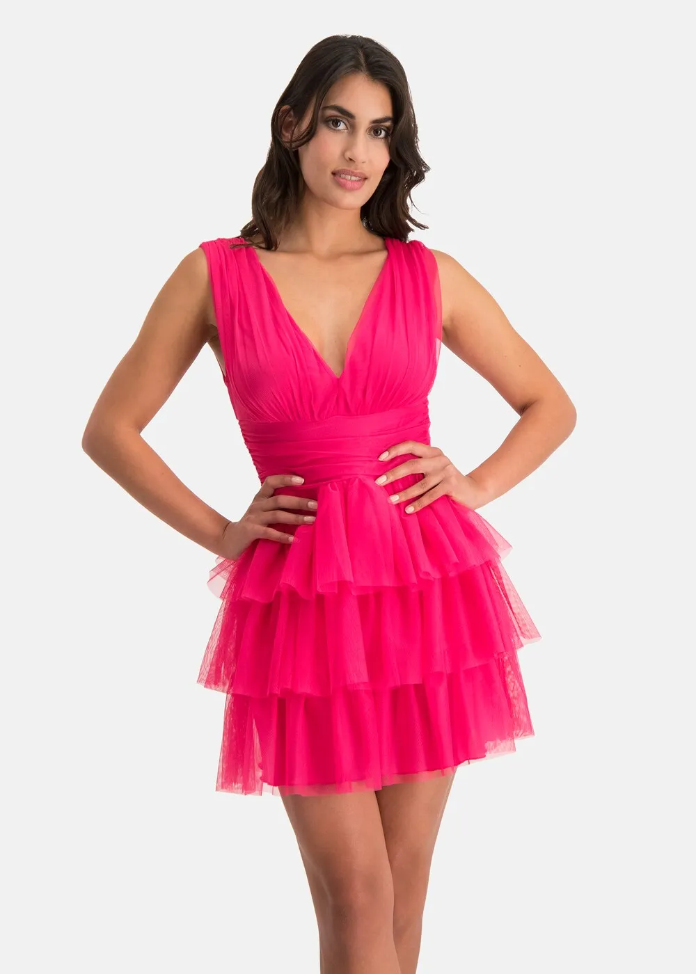 Nicowa cocktail dress, pink