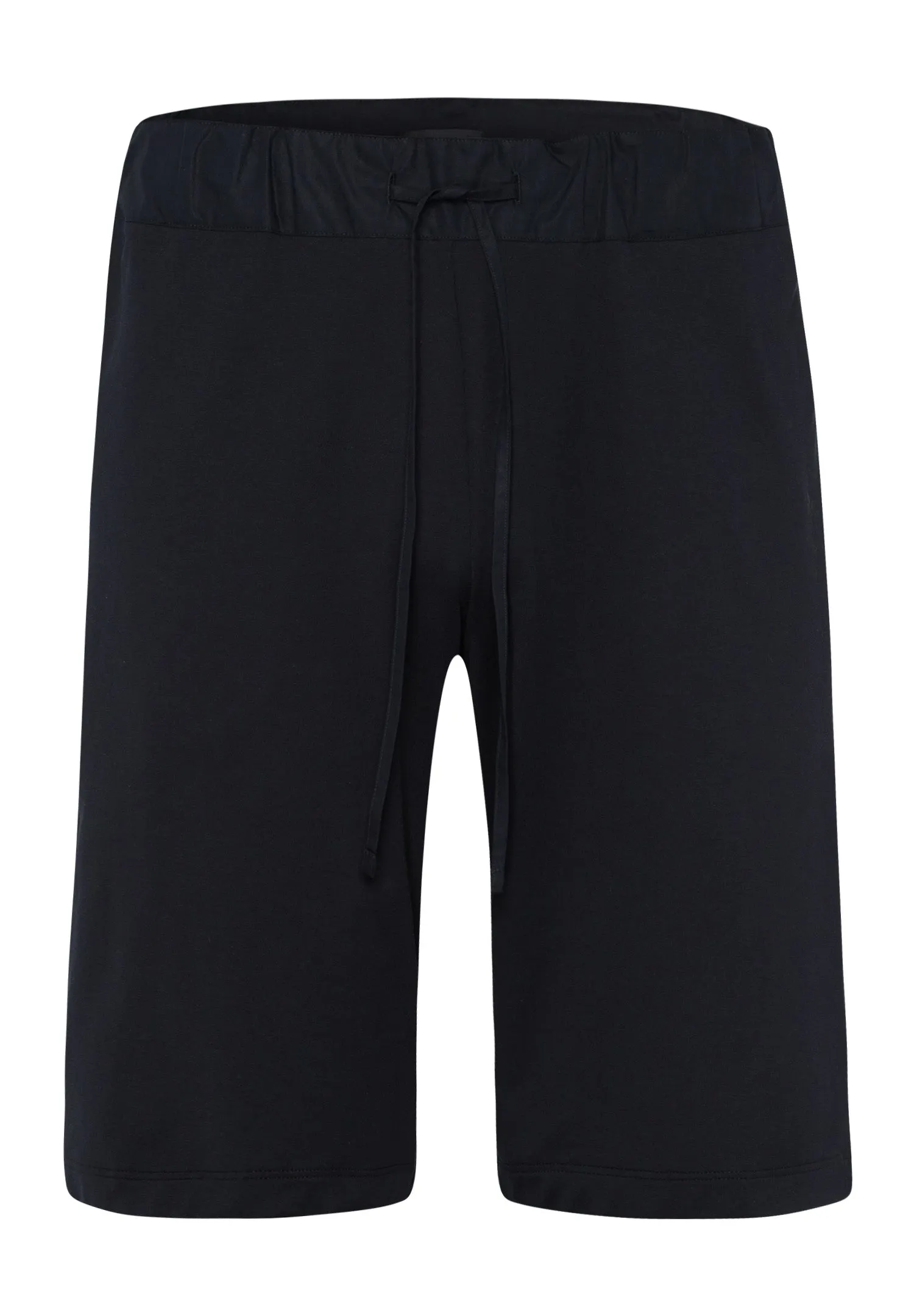 Night And Day Cotton Knit Drawstring Shorts | Black 75434-019