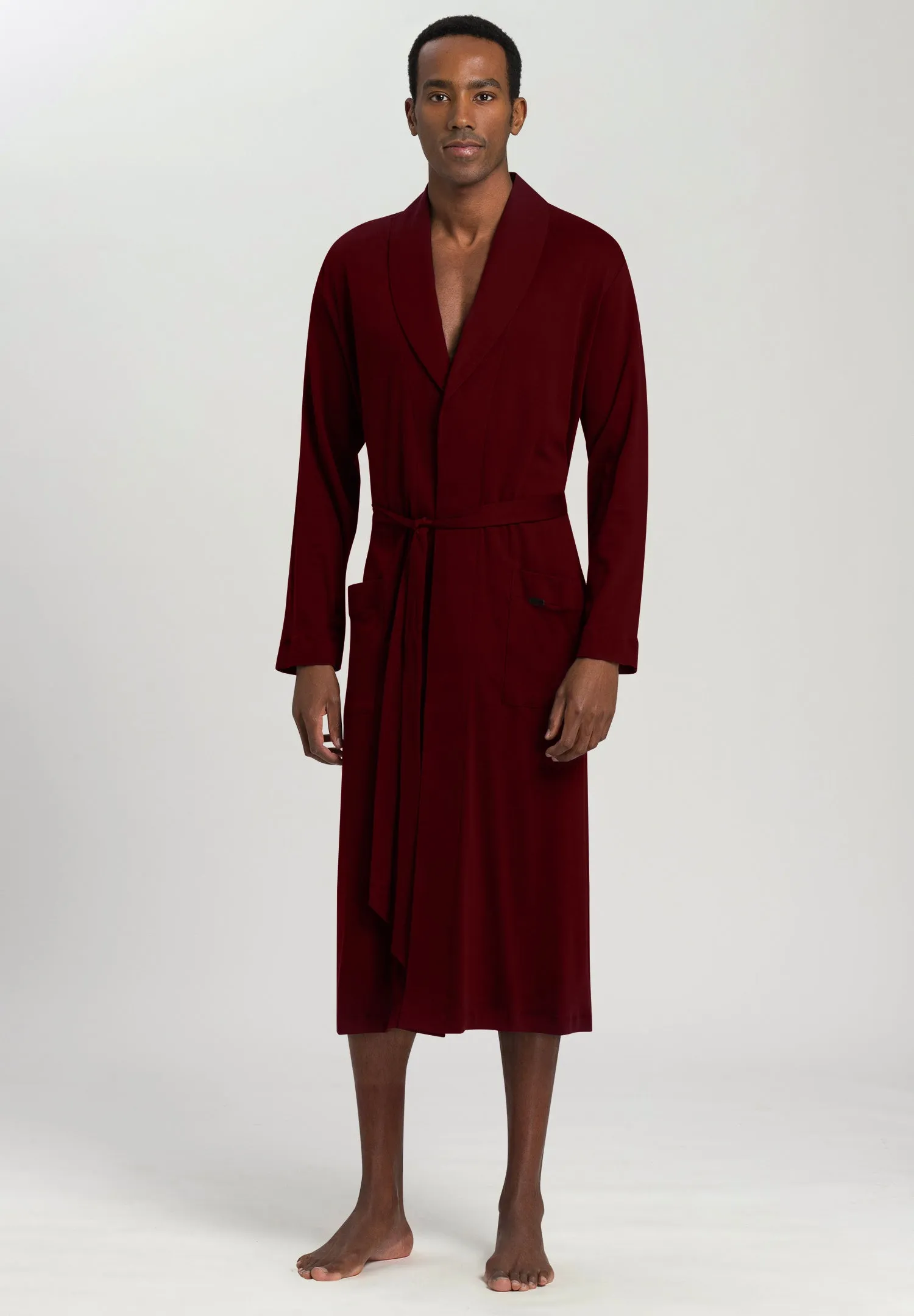 Night And Day Cotton Shawl Collar Robe | Red Plum 75438-2402