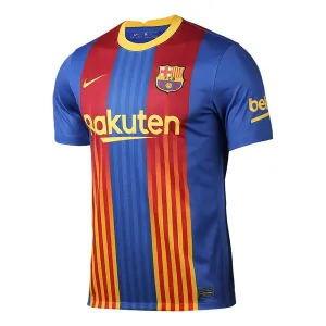 Nike 20/21 FC Barcelona 4th Jersey 'Blue' T-Shirt, blue